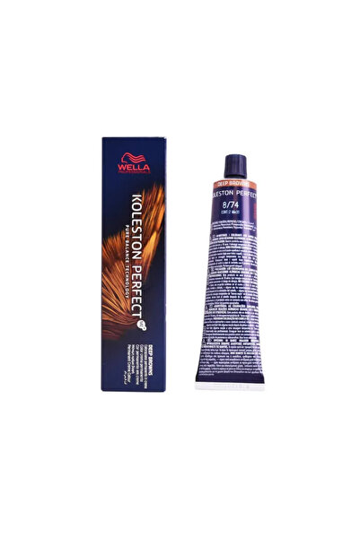 Wella Koleston Perfect Me+ 8/74 Тъмнокафяви нюанси 60 мл