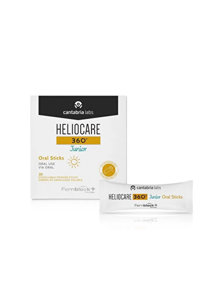 Heliocare 360º Junior Oral Sticks 20 Units
