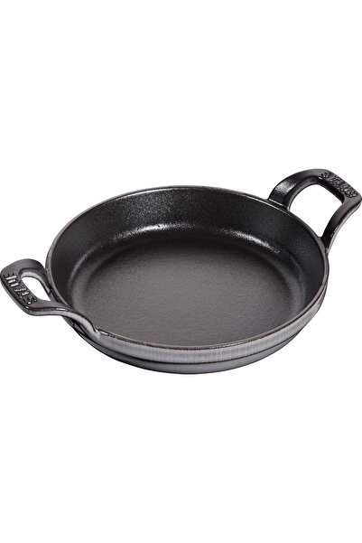 Hype Store Powder Stackable Oven Dish, Round (16 Cm, 0.4 L with Matte Black C...