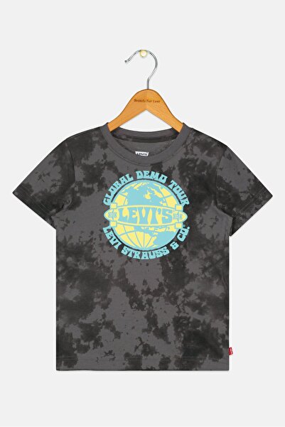 Levi's Kids Boy Graphic Print Short Sleeve T-Shirt, Multicolor