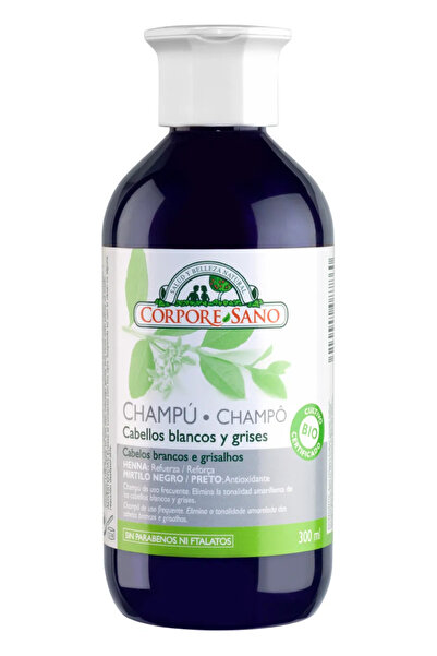 Corpore Champu Cabellos Gris-Blanco 300ml Bio