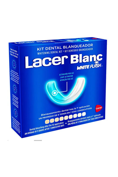 Lacer Set 3 bucăți Blanc White Flash