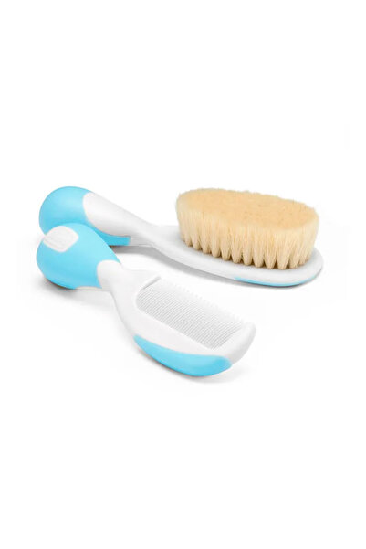 Chicco Blue Hair Brush and Comb 1U