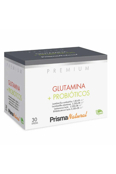 prisma natural Glutamină + Probiotice 30 Batoane x 4,37g