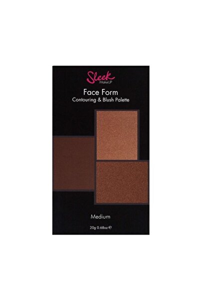 MakeupSleek Face contouring palette, pressed, blush