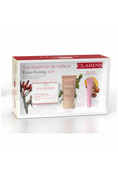Clarins Extra-Firming Day Cream All Skin Types 50ml Set 3 Pieces