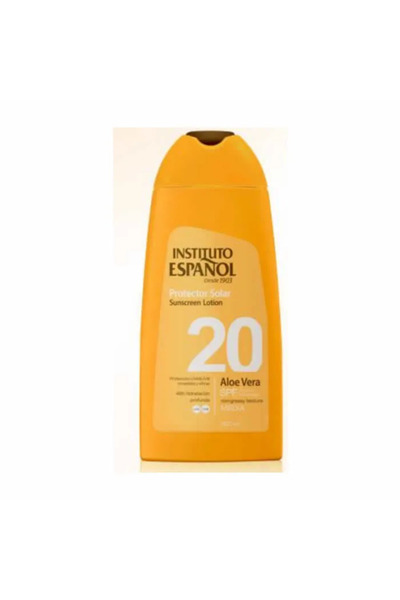 Instituto Español Loțiune de protecție solară cu aloe vera SPF20 300ml