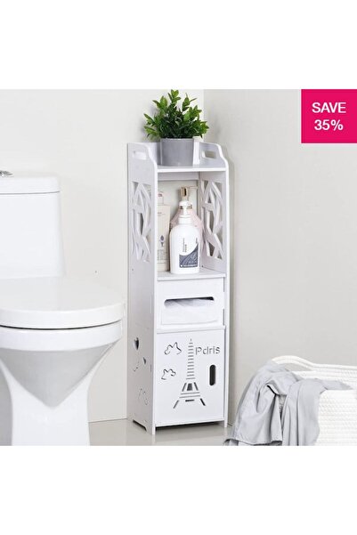 Miskat Trading Adjustable Paris Bathroom Organiser Rack