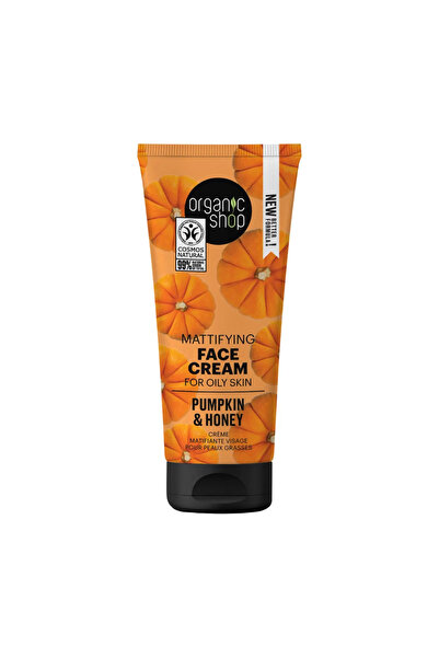 organic shop Crema de Dovleac Facial Piel Grasa 50ml