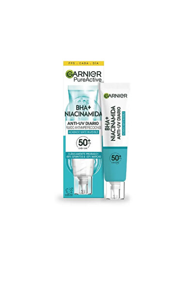 Garnier Pure Active Bha Niacinamida Fluido Anti-Imperfecciones Fps50 40ml