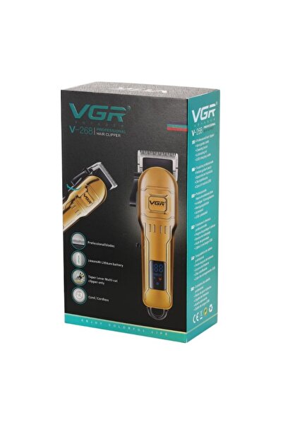 VGR Professional hair clipper RUI V268, USB, 10W