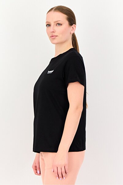 hummel Women Sportswear Fit Short Sleeve Outdoor T-Shirt, Black
