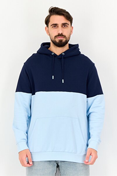 CELIO هودي رجالي بأكمام طويلة بلونين، متعدد الألوان