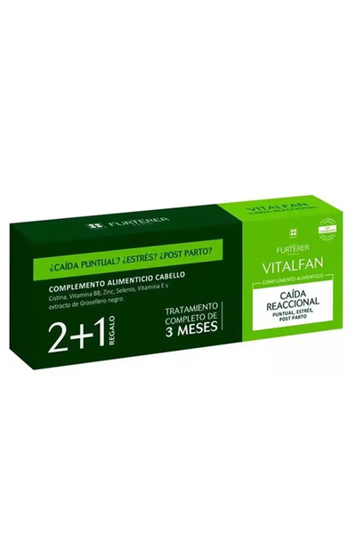 Rene Furterer Vitalfan Căderea Reacțională a Părului 3x30 Capsule