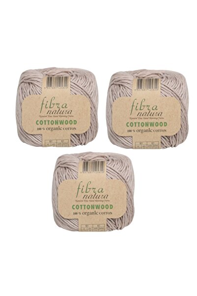 Fibra Natura Cottonwood Organic Cotton, 3 Rolls 41102