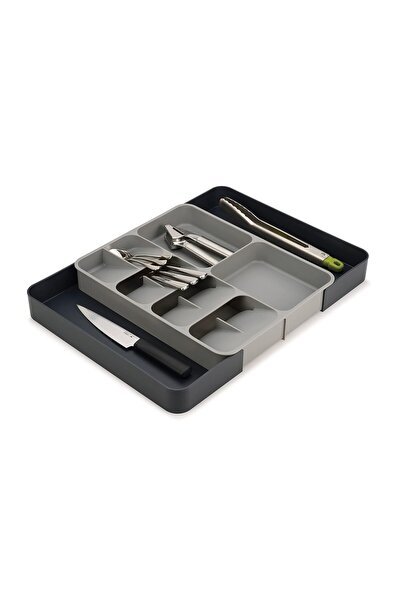 Hype Store Joseph Joseph Drawerstore Kitchen Drawer Organizer Tray, Silver Cu...