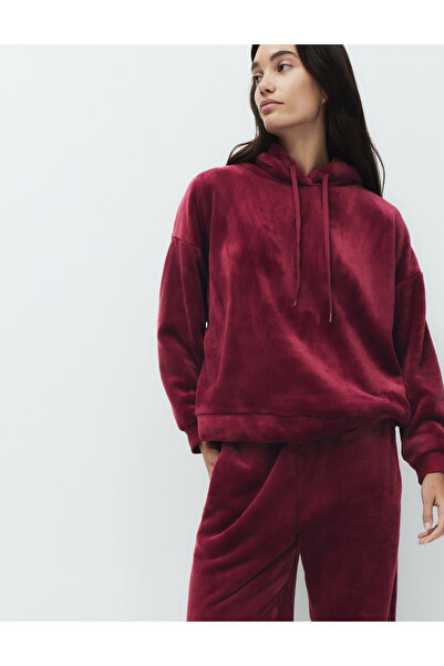 Marks & Spencer Peluş Polar Kapüşonlu Üst