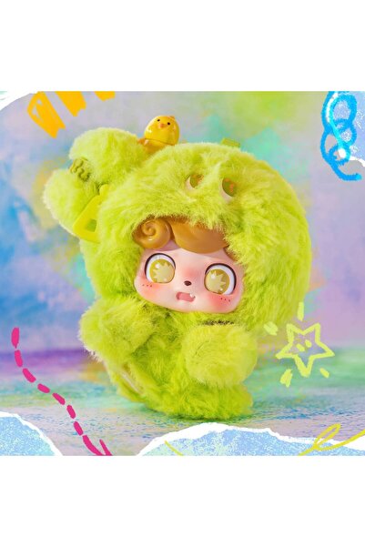 Pokkito Plush surprise toy, Keychain, Blind Box, QKid - Emotional Hairy Monsters