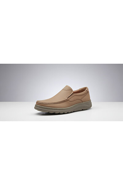 Growish Gr0451 Genuine Nubuck Leather Top Quality Laceless Sand Color Casual Sports Classic Men's Shoes