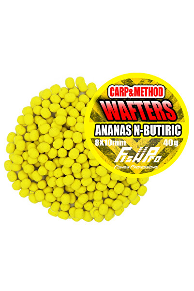 Fish Pro Wafters Carp&Method Ananas N Butiric 8X10Mm 40G