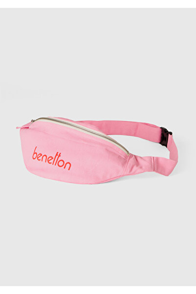 United Colors of Benetton Unisex Pink Waist Bag