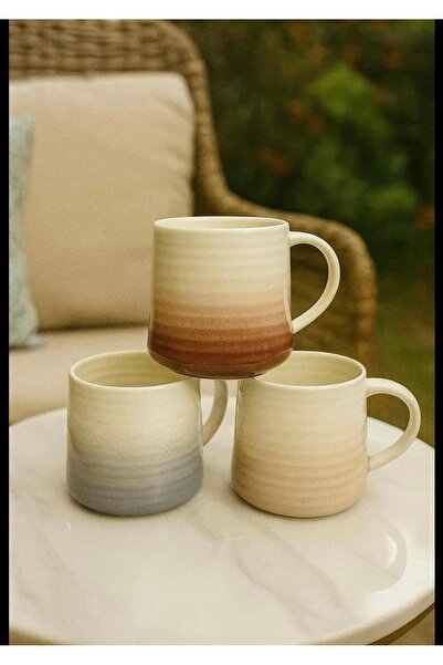 Generic Ceramic coffee mug with a gradient color design,