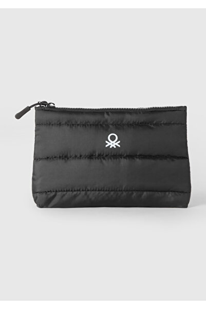 United Colors of Benetton Unisex Black Wallet Small Size