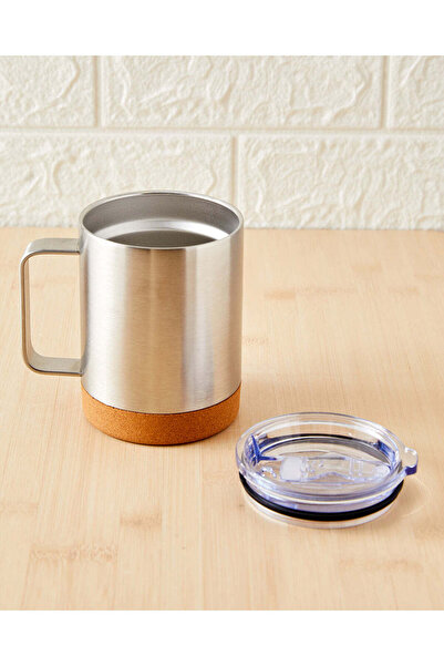 REDTAG Silver Solid Travel Mug (350ml)