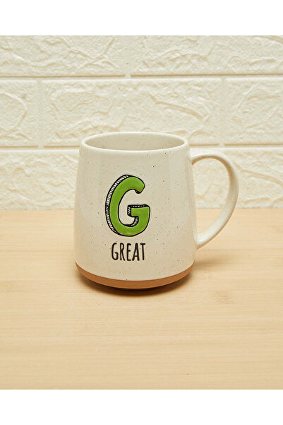 REDTAG Glazed Alphabet Mug - Letter G