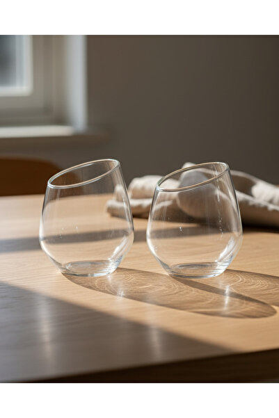 REDTAG Borosilicate Slanted Glass Set (2 Piece)