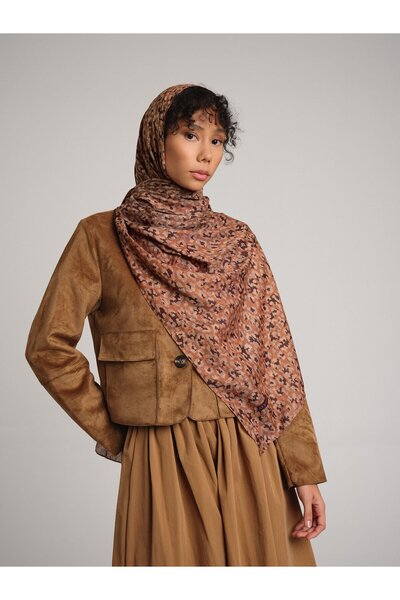 Ayshara Peleng Koleksiyonu Harnup Işığı Çift Taraflı Şal