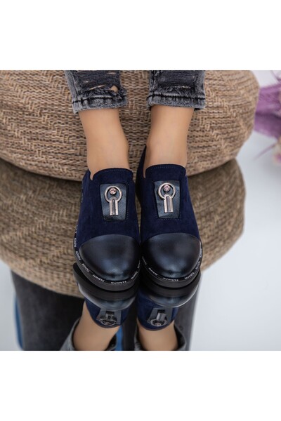 FASHION Women's Casual Shoes H29 Dark Blue