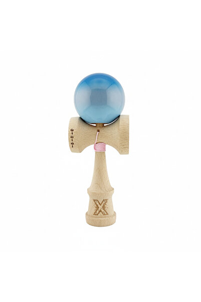 Berbis Kendama X Originala, Albastru / Gri / Bleu, Profesionala, Cupe Mari, S...