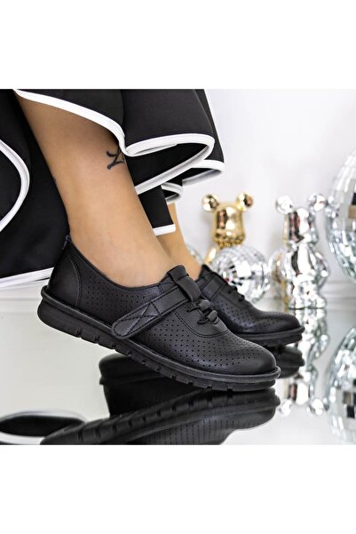 ALOGO Pantofi Casual Dama H10-1 Negru