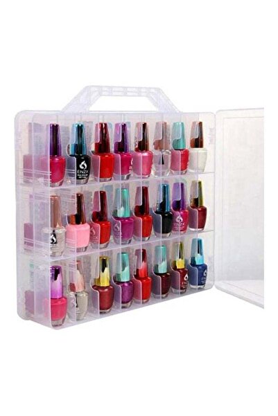 DOMEET 48-Grids Nail Polish Storage Box