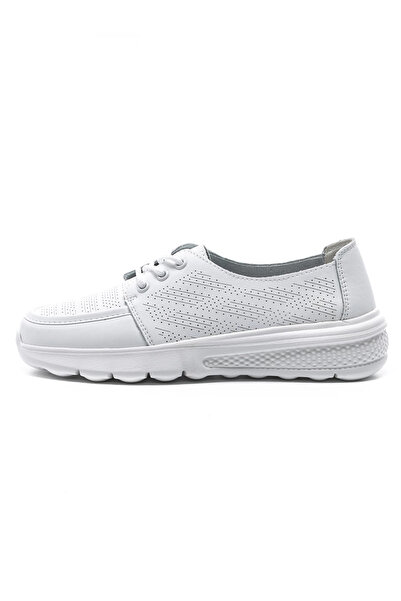 gallop Women's Casual Shoes Made of Genuine Leather K98820 White