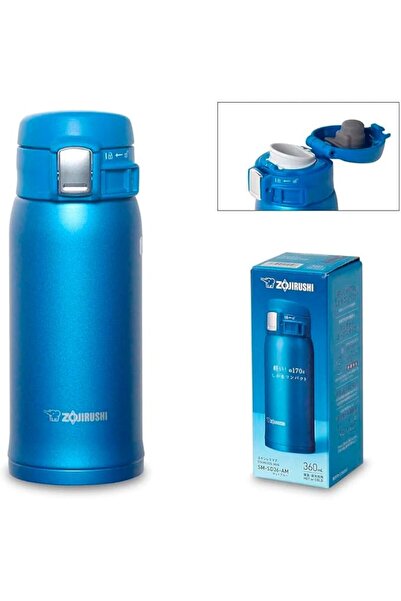 ZOJIRUSHI SM-SD36-AM Stainless Steel Vacuum Insulated Mug (0.36 L) - Blue