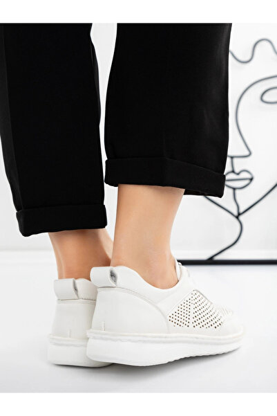 mei Women's Casual Shoes 5XJ23 White