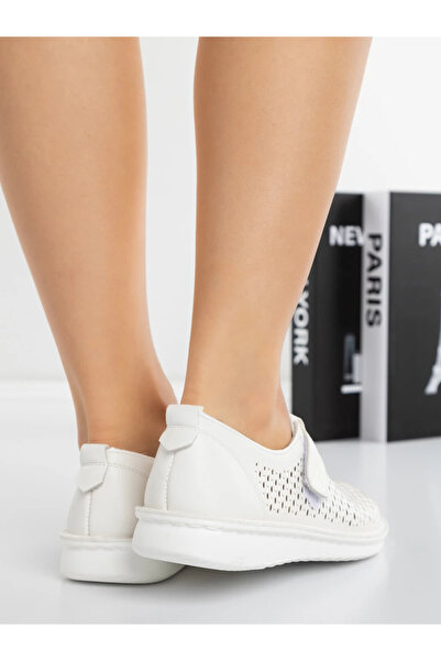 mei Women's Casual Shoes 5XJ36 White