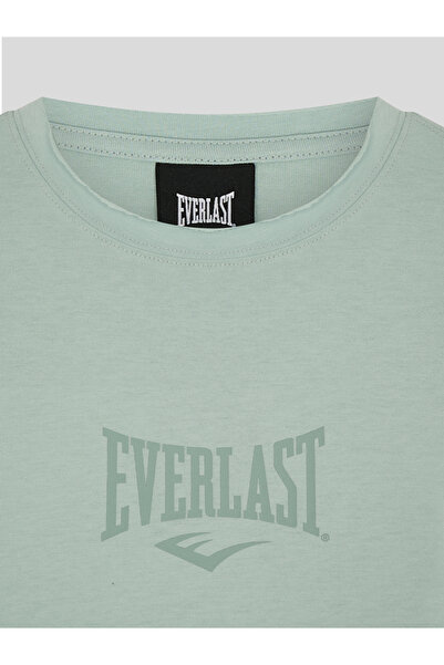 EVERLAST Comp Logo Regular Water Green Men's T-Shirt