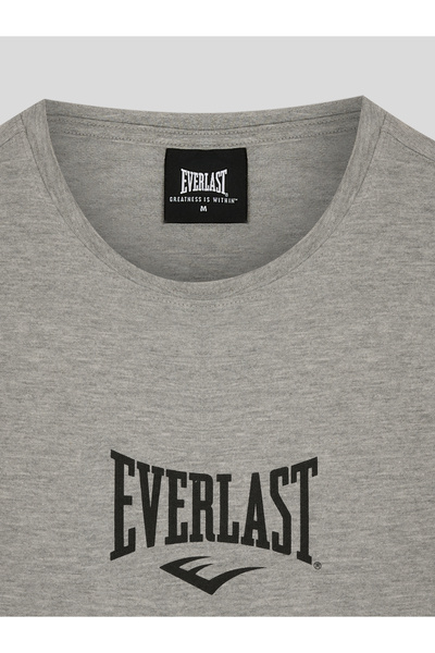EVERLAST Comp Logo Regular Gray Men's T-Shirt