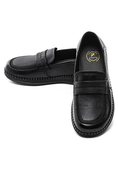 FORMAZIONE Pantofi Casual Dama din piele naturala KM329 Negru