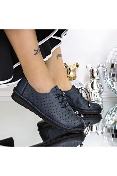 ALOGO Pantofi Casual Dama M2-10 Albastru