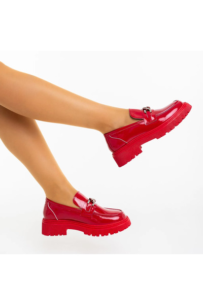 Costa Sol Women's Casual Shoes 8801-1 Burgundy