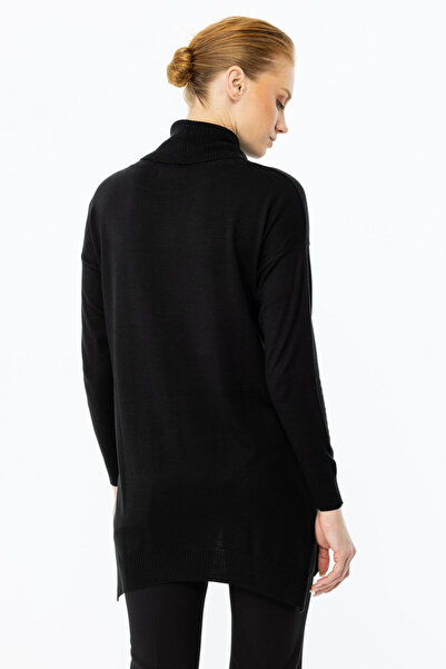 ON Γυναικείο μίντι τουνίκ oversized με ψηλό λαιμό - Casual chic