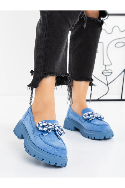 mei Pantofi Casual Dama 5LN10 Albastru