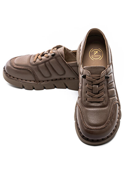 FORMAZIONE Pantofi Casual Dama din piele naturala KM2583 Piersica