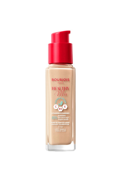 Bourjois كريم اساس هيلثي ميكس كلين من بورجوا - درجة 51W - فانيليا فاتح، 30 مل...