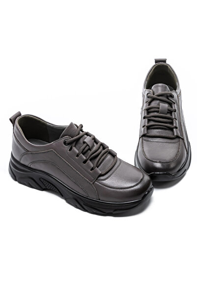 advancer Women's Casual Shoes Made of Genuine Leather N3311 Grey