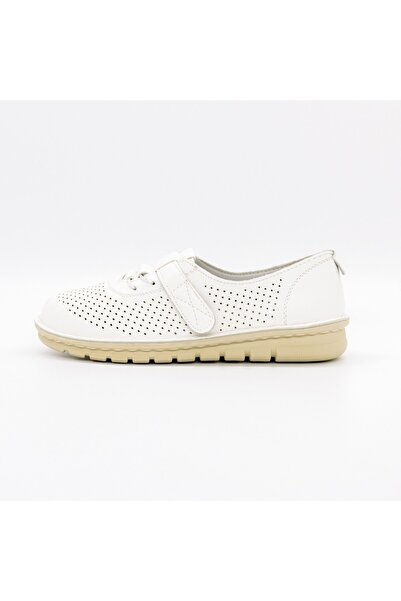 ALOGO Women's Casual Shoes H10-2 White